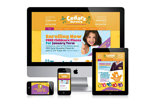 cedars Nursery Website