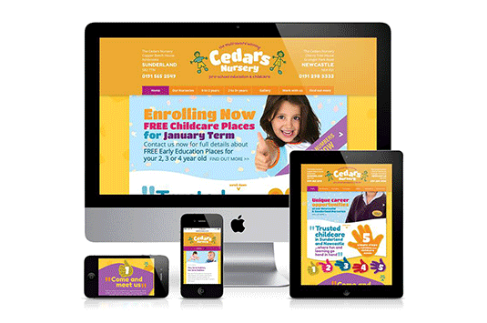 Cedars Nursery Website